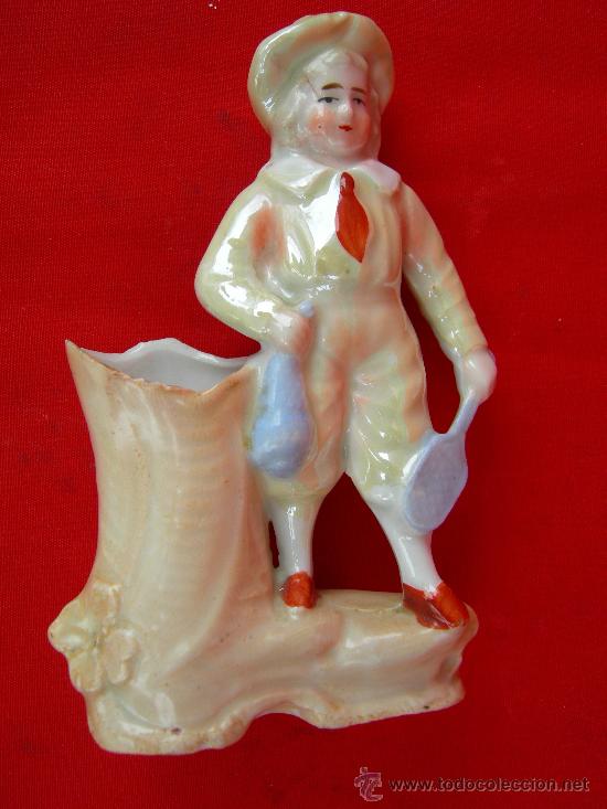 Antig&uuml;edades: PALILLEROS TENIS PORCELANA. - Foto 3