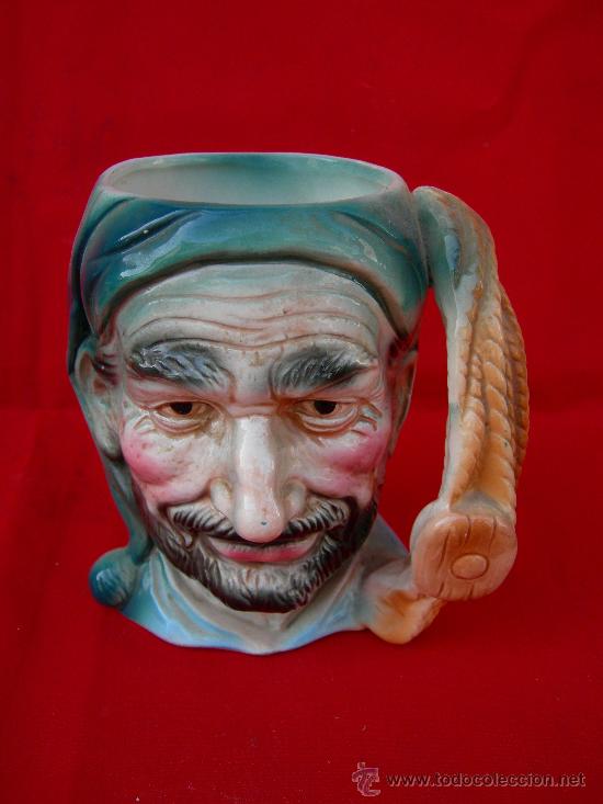 Antig&uuml;edades: JARRA CON FORMA DE CARA - Foto 1