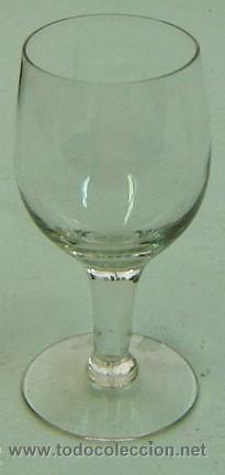 Antig&uuml;edades: COPA ANTIGUA DE CRISTAL-MEDIDA 5,5*13 CMS. - Foto 1
