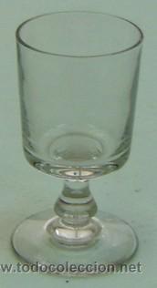 Antiquit&eacute;s: COPA ANTIGUA DE CRISTAL-MEDIDA 5,5*10,5 CMS.