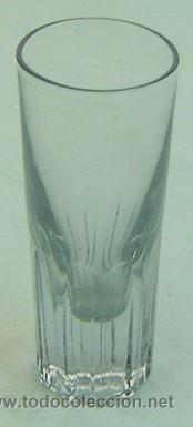 Antig&uuml;edades: VASO DE LICOR DECORADO-MEDIDA 4*10,5 CMS. - Foto 1