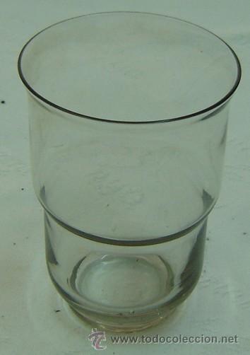 Oggetti Antichi: VASO ANTIGUO DE CRISTAL -MEDIDA 8*11,5 CMS.