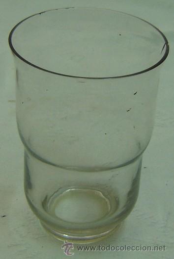 Oggetti Antichi: VASO ANTIGUO DE CRISTAL -MEDIDA 8*11,5 CMS.