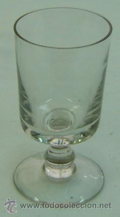 Antig&uuml;edades: COPA DE CRISTAL-MEDIDA 6,5*12,5 CMS. - Foto 1