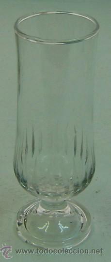 Antiques: COPA DE CAVA -DETALLE CRISTAL TALLADO-MEDIDA 5*15 CMS.