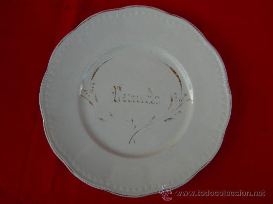 Antig&uuml;edades: PLATO BLCO. RECUERDO. SAN JUAN? - Foto 1