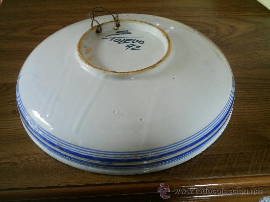 Antig&uuml;edades: PLATO DE CERAMICA - Foto 3