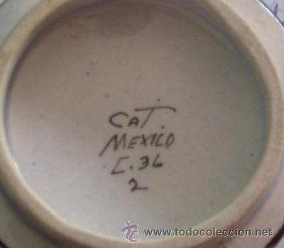 Antig&uuml;edades: CAJA DE PORCELANA DE M&Eacute;XICO - Foto 2