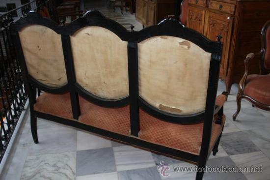 Antig&uuml;edades: TRESILLO Y SILLAS ALFONSINAS REF.3686 - Foto 10