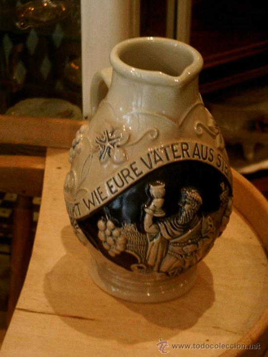 Antig&uuml;edades: JARRA DE VINO ALEMANA - Foto 1