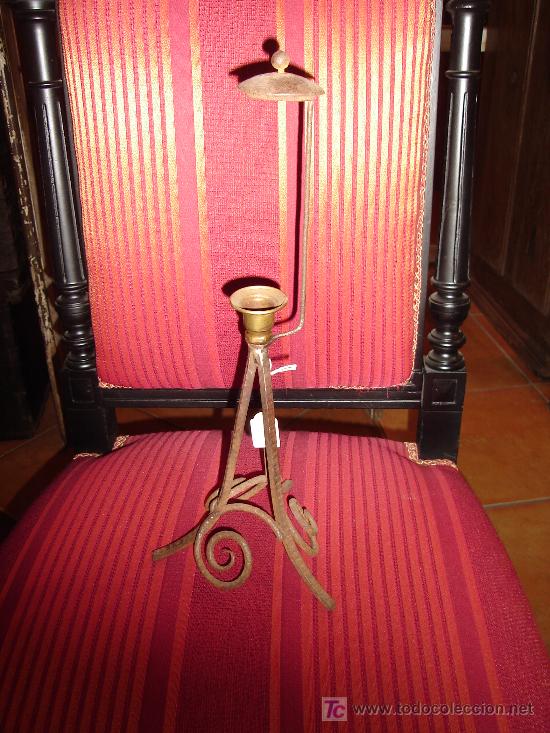 Antig&uuml;edades: candelabro (cirios, velas) - Foto 1