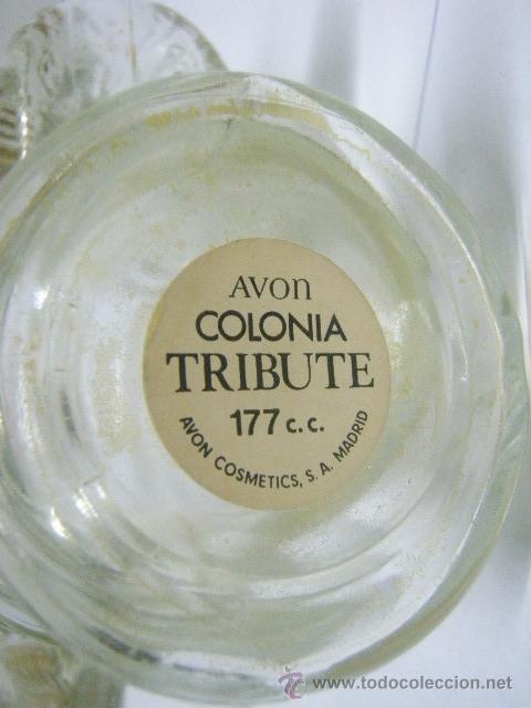 Antig&uuml;edades: FRASCO DE COLONIA AVON TRIBUTE - Foto 3
