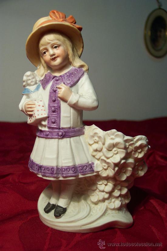 Antig&uuml;edades: FIGURITA DE BISCUIT - Foto 1