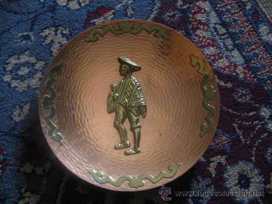 Antig&uuml;edades: Plato Bronce - Foto 1