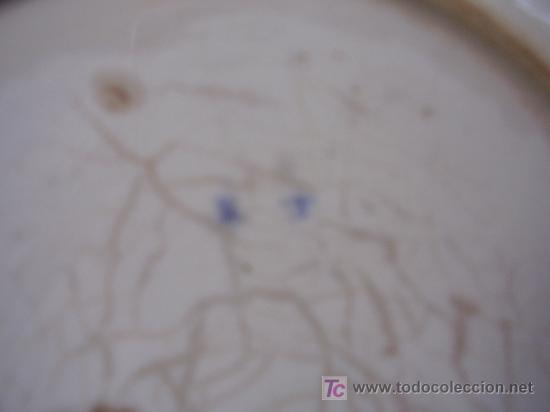 Antig&uuml;edades: Plato porcelana - Foto 4