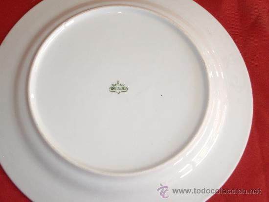 Antig&uuml;edades: plato de porcelana ARCADIA - Foto 3