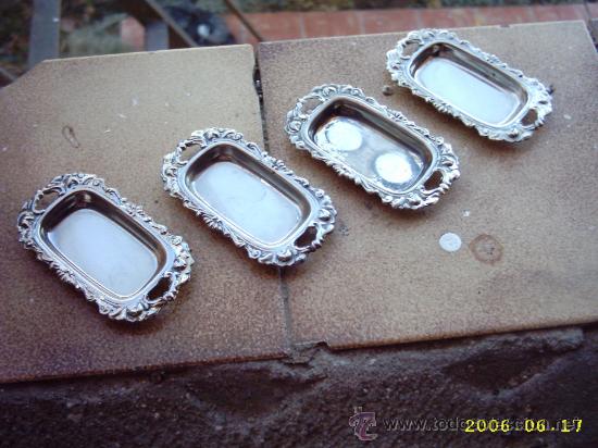 Antig&uuml;edades: 4 Badejitas plateadas - Foto 1