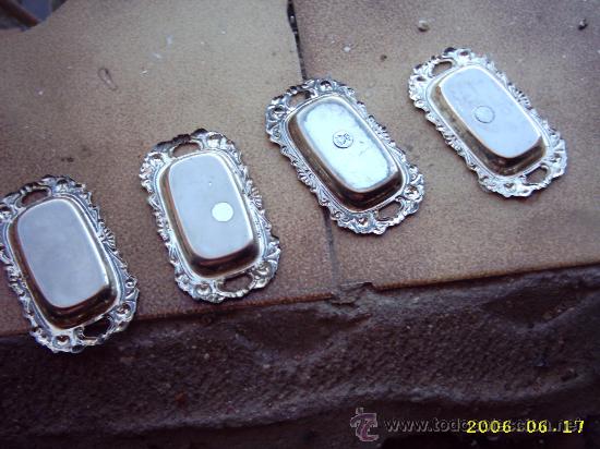 Antig&uuml;edades: 4 Badejitas plateadas - Foto 3