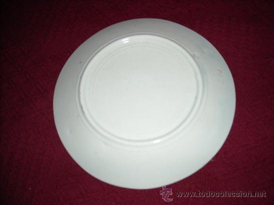 Antig&uuml;edades: PLATO ANTIGUO MANISES. 22 CM . - Foto 2