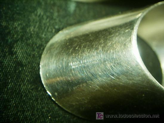 Antig&uuml;edades: Servilleteros de Plata Lapas. - Foto 2