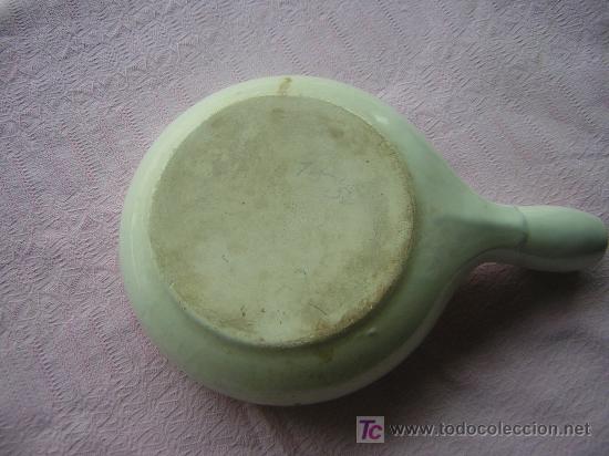 Antig&uuml;edades: ESCUPIDERA DE CERAMICA BLANCA - Foto 2
