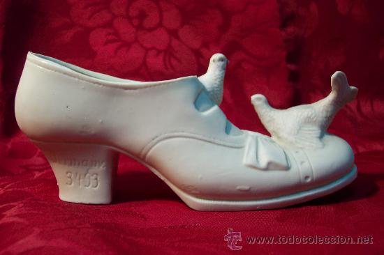 Antig&uuml;edades: ZAPATO DE BISCUIT - Foto 2