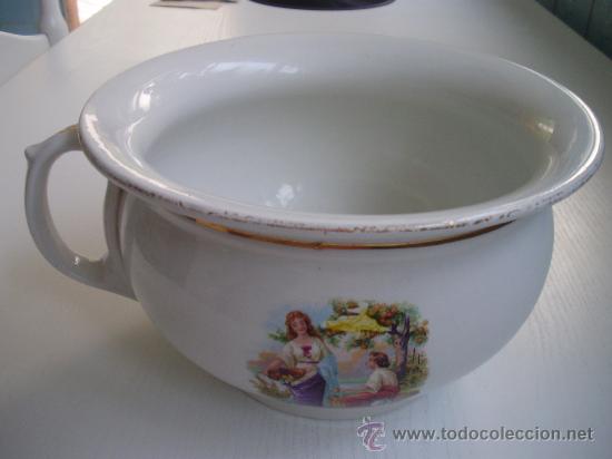 Antig&uuml;edades: ANTIGUO Y BONITO ORINAL DE CERAMICA - Foto 1