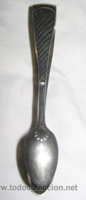 Antig&uuml;edades: PEQUE&Ntilde;A PINZA DE SERVIR DE ALPACA - Foto 2