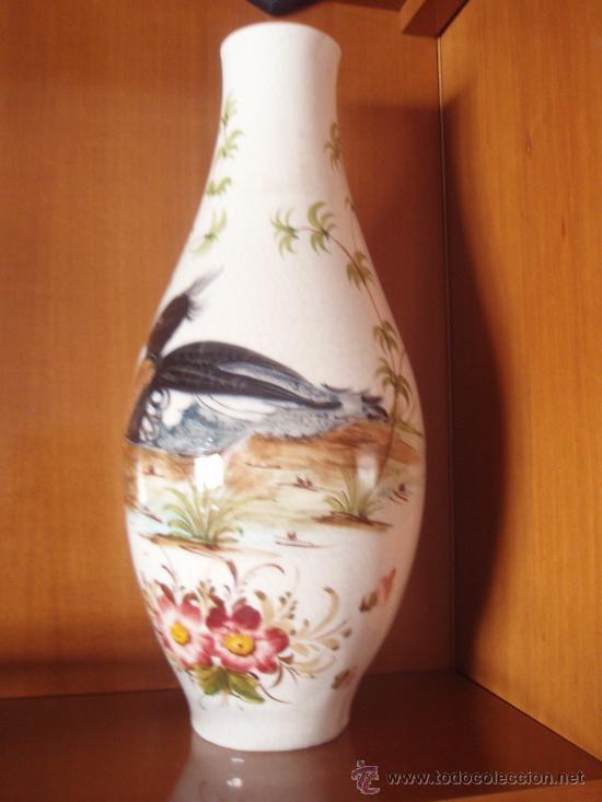 Antig&uuml;edades: Bonito Jarron de ceramica de 45 ctros de alto