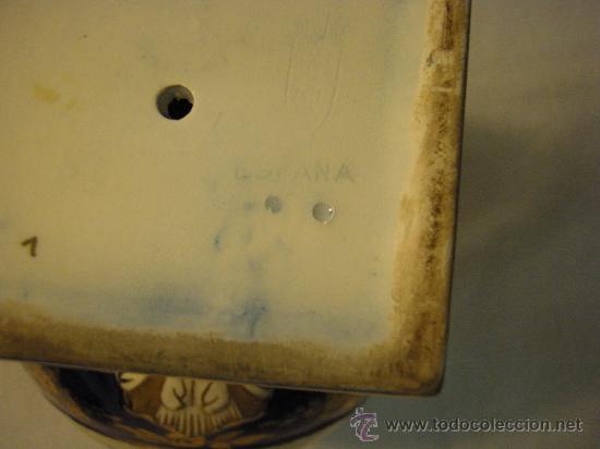 Antig&uuml;edades: JARRON DE PORCELANA MARCADO HISPANA - Foto 8