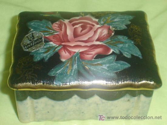 Antig&uuml;edades: PRECIOSO JOYERO PINTADO A MANO