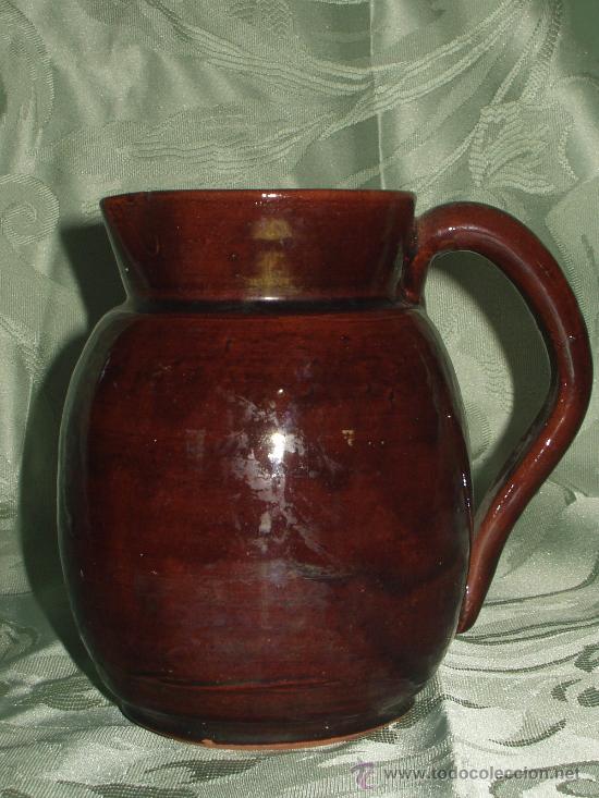 Antig&uuml;edades: JARRA CERAMICA POPULAR VIDRIADA ANTIGUA - Foto 1