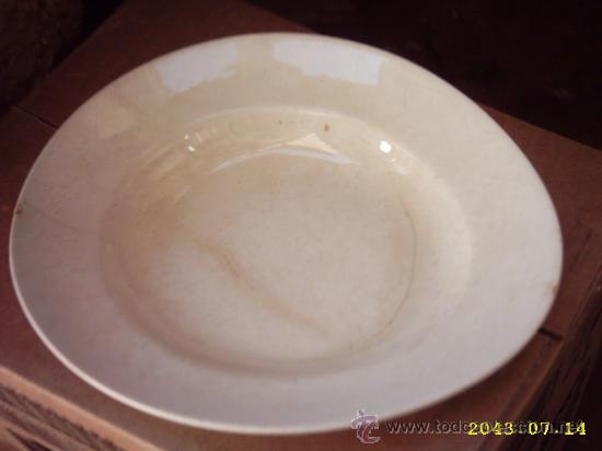 Antig&uuml;edades: Antiguo plato de cer&aacute;mica - Foto 1