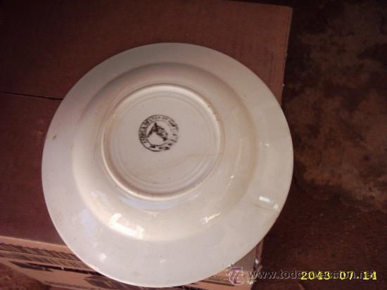 Antig&uuml;edades: Antiguo plato de cer&aacute;mica - Foto 2