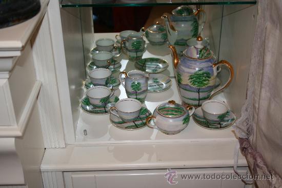 Antig&uuml;edades: antiguo juego de cafe - Foto 1
