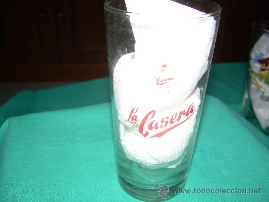 Antig&uuml;edades: VASO DE GASEOSA   LA CASERA - Foto 1