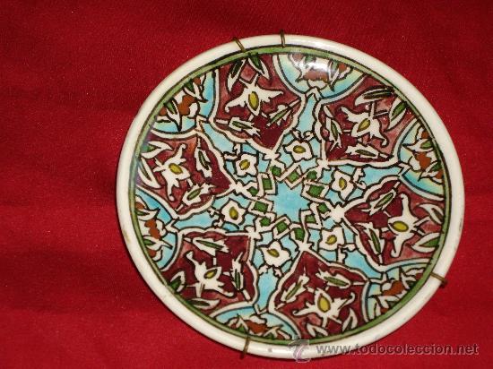 Antig&uuml;edades: PLATITO EN CERAMICA POPULAR - Foto 2