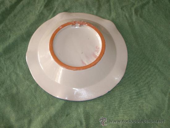 Antig&uuml;edades: PLATITO DE CERAMICA VIDRIADA - Foto 3
