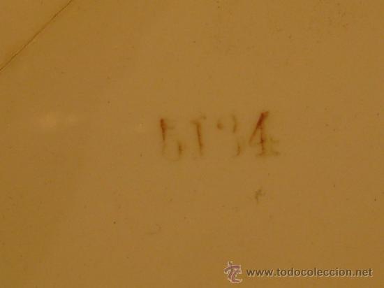 Antig&uuml;edades: PLATITO PORCELANA Y METAL - Foto 2