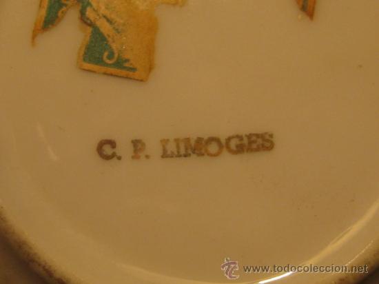 Antig&uuml;edades: PLATITO LIMOGES ESCENA GALANTE - Foto 2