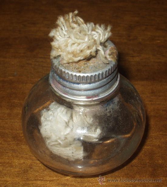 Antiquit&auml;ten: QUEMADOR DE CRISTAL Y LATON PEQUE&Ntilde;O
