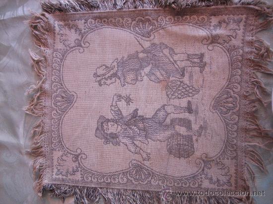 Antiques: TAPIZ ANTIGUO CON ESCENA DE NI&Ntilde;OS