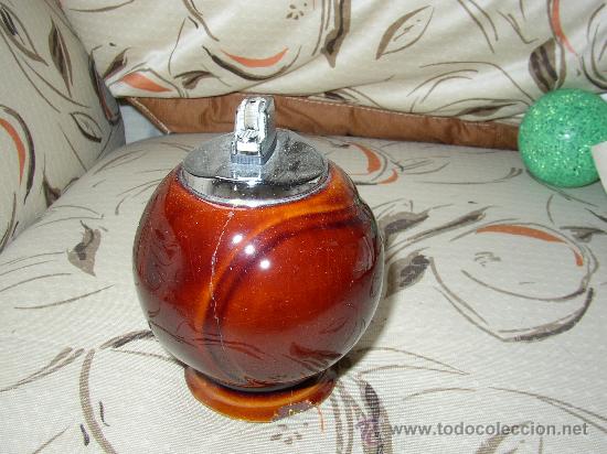 Antig&uuml;edades: Bal&oacute;n con mechero..Restaurado. - Foto 1