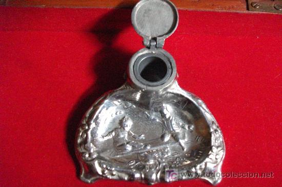 Antig&uuml;edades: TINTERO CONGRESO EUCARISTICO INTERNACIONAL DE 1934 - Impecable estado - Unico ! - Foto 5