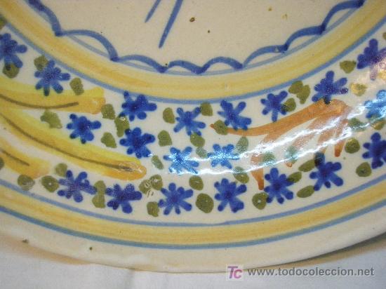 Antig&uuml;edades: PLATO DE CERAMICA DE PPs. S. XX - Foto 3