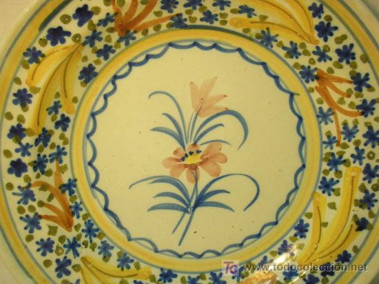 Antig&uuml;edades: PLATO DE CERAMICA DE PPs. S. XX - Foto 5