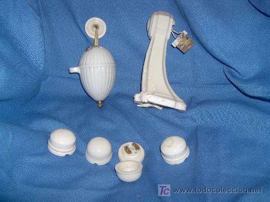 Antig&uuml;edades: SEIS PIEZAS DE PORCELANA - Foto 1