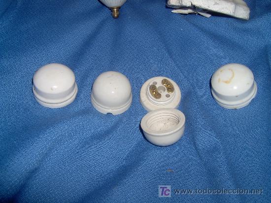 Antig&uuml;edades: SEIS PIEZAS DE PORCELANA - Foto 2