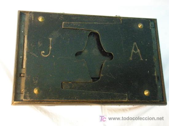 Antig&uuml;edades: RECLINATORIO PLEGABLE DE FINALES SIGLO XIX - Foto 2