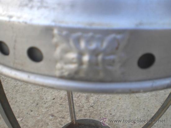 Antig&uuml;edades: PAREJA DE ESQUELETOS DE FAROLES DE ALUMINIO. - Foto 5